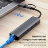 USB Ethernet Adapter 1000/100Mbps USB3.0 HUB RJ45 Lan for Laptop PC Xiaomi Mi Box Macbook Windows USB-C HUB Network Card