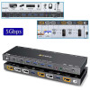 Network switch 8K@30Hz USB LAN Switch USB3.0 KVM SWITCH Game live screen splitter Adapter Extended Screen USB HUB plug and play