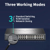 TP-Link 24 Port Gigabit Ethernet Switch 1000BASE-T Networking Hub Internet Splitter Rack Mounted VLAN Auto MDI/MDIX TL-SG1024DT