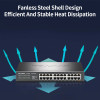 TP-Link 24 Port Gigabit Ethernet Switch 1000BASE-T Networking Hub Internet Splitter Rack Mounted VLAN Auto MDI/MDIX TL-SG1024DT