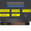 Internet Splitter Fast Ethernet RJ45 Hub 10/100/1000mbps VLAN switch Game switch RJ45 switch Ethernet Network Switch POE switch