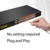 Internet Splitter Fast Ethernet RJ45 Hub 10/100/1000mbps VLAN switch Game switch RJ45 switch Ethernet Network Switch POE switch