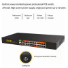 Internet Splitter Fast Ethernet RJ45 Hub 10/100/1000mbps VLAN switch Game switch RJ45 switch Ethernet Network Switch POE switch