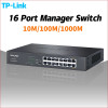 TP-Link 16 Port Gigabit Switch 1000Mbps Desktop Manage Switch Hub Network Full/Half Duplex SG2016D Convergence Isolation Vlan