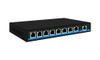 L2- managed 2.5G 8/5 Port ethernet Network Switcher Hub Internet Splitter plug and play fanless