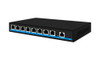 L2- managed 2.5G 8/5 Port ethernet Network Switcher Hub Internet Splitter plug and play fanless