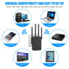 U10 2.4G 5G Wireless WiFi Repeater 1200Mbps Wifi Amplifier Signal Booster Wi-fi Extender Network Router with 4 Antennas UK/US/EU