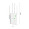 U10 2.4G 5G Wireless WiFi Repeater 1200Mbps Wifi Amplifier Signal Booster Wi-fi Extender Network Router with 4 Antennas UK/US/EU