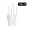 U10 2.4G 5G Wireless WiFi Repeater 1200Mbps Wifi Amplifier Signal Booster Wi-fi Extender Network Router with 4 Antennas UK/US/EU