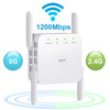 WiFi Repeater 5G Wifi Amplifier Signal 1200Mbps Wifi Extender Network Wi fi Booster 5 Ghz Long Range Wireless Wi-fi Repeater