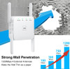 FSU 5G WiFi Repeater Wifi Amplifier Wifi Extender Network Wifi Booster 1200Mbps Long Range Wireless network internet Repeater
