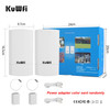 KuWfi Outdooor Wireless Bridge 300Mbps CPE Wi-fi Bridge PTP Long Range Extender AP Repeater Support 24V POE 4KV Lightning Protec