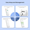 Tenda MW6 AC1200 Mesh WiFi Router 2.4&5Ghz Gigabit Router Tenda Mesh Router Dual band WIFI range Extender Up to 500m² coverage
