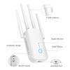 DBIT WiFi Extender Signal Range Booster, Dual Band 1200Mbps Wireless Internet Repeater, Remote Signal Amplifier for Home