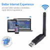 150Mbps WIFI Adapter Wireless Network Card Mini USB WiFi Adapter LAN Wi-Fi Receiver Dongle Antenna 802.11 b/g/n for PC Windows