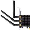 Chin-Firmware, 802.11AC PCI-E Wireless Network Card, 2.4GHz 600M 5GHz 1300M, 1900Mbps External WiFi Adapter, 3* Exter/ Antennas