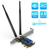 EDUP 600M WiFi PCI Express Adapter Dual Band 5GHz/2.4GHz Wireless Bluetooth 4.2 PCI-E Network Card Antennas EP-9619 20pcs/Lot