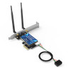 EDUP 600M WiFi PCI Express Adapter Dual Band 5GHz/2.4GHz Wireless Bluetooth 4.2 PCI-E Network Card Antennas EP-9619 20pcs/Lot
