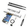 EDUP 600M WiFi PCI Express Adapter Dual Band 5GHz/2.4GHz Wireless Bluetooth 4.2 PCI-E Network Card Antennas EP-9619 20pcs/Lot