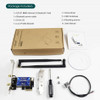 EDUP 600M WiFi PCI Express Adapter Dual Band 5GHz/2.4GHz Wireless Bluetooth 4.2 PCI-E Network Card Antennas EP-9619 20pcs/Lot