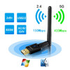 WiFi Wireless Adapter 600Mbps USB 2.4G/5Ghz WiFi Antenna 2dbi Ethernet Network Card Wi-Fi Receiver for PC Computer Peripherals