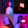 Ulanzi Vl120 Rgb Compact Video Light With Display Screen Diffuser Mini