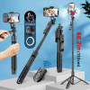 L16 1530mm Wireless Selfie Stick Tripod Stand Foldable Monopod for