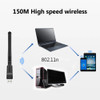 MT7601 Mini USB WiFi Adapter 150Mbps Wireless Network Card RTL8188 Network Card Wi-Fi Receiver for PC Desktop Laptop 2.4GHz