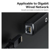 BASEUS USB Ethernet Network Adapter for Macbook Pro Air USB C to RJ45 Ethernet Adapter for Xiaomi Mi TV Box S Network Card