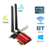 3000Mbps WiFi6E AX210 Bluetooth 5.3 Dual Band 2.4G/5GHz/6GHz WiFi Card 802.11AX/AC PCI Express Wireless Network Card Adapter PC
