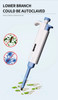 IKEME Pipette Gun Digital Adjustable Dragon Pipette Medical Supplies Pipettor with Pipette Tips