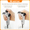 WESTTUNE Plastic Micro Pipette Gun Lab Single Channel Pipettor Adjustable Volume Dropper Micropipette Half Autoclavable with Tip