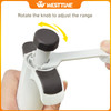 WESTTUNE Plastic Micro Pipette Gun Lab Single Channel Pipettor Adjustable Volume Dropper Micropipette Half Autoclavable with Tip