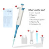 DXY 5μl-5000μl Single Channel Fixed Range Transfer Pipette TopPette Volume Mechanical Pipettor Pipet