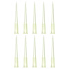 1000Pcs 200ul Pipette Tips PP Plastic Autoclavable Universal Liquid Transfer Pipette Pipettor Tips for Laboratory Clear