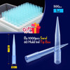 Lab 10ul 100ul 200ul 1000ul 5ml PP Plastic Pipette Tips For Microbiological Test Pipettor Tips Disposable Pipette Tip by ks-tek