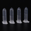 2 ml 100Pcs Micro Centrifuge Tube Test Tube Vial Clear Plastic Vials Container Snap Cap For Laboratory Sample Specimen Storage