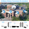 Jooan 8ch Nvr Hd 3mp Wireless Cctv Camera System Audio Record Outdoor