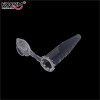 100 PCS Clear Micro Plastic Test Tube Centrifuge Vial Snap Cap Container for Laboratory Sample Specimen School Stationery 0.5 ML