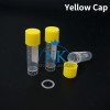 24Pcs/Lot 1.8ml PP Lab Analysis Freezing Tubes Graduation Centrifuge Tube Volume Vials Bottles With Screw Cap