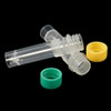 100pcs , 1.5ml Cryopreservation Tube Laboratory Freezing Tubes Centrifuge Tube Cryo-Tubes For Lab Analysis With Screw Cap