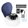 Mini-4K Electric PCR Centrifuge Machine Mini Benchtop 7000rpm Blood Plasma Microcentrifuge For 2ml Centrifuge tube
