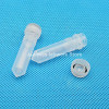 500pcs/lot Lab 2ml Plastic Freezing Tubes Conical Bottom Sample Cryogenic Vials frozen pipe With Gasket