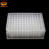 5pcs/lot Round Bottom/Sharp Bottom 96 Deep Well Plate 2.2ml Transparent PP Laboratory Storage Plate for Medical Supplies