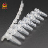 0.1/0.2ml Pcr 8 Strips Tube Lab Fluorescence Quantitative PCR 8 Tube Strip 200pcs PP Centrifuge Tube With Cover Medical Supplies