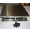 Stainless Steel Lift Jack Stand Mini Deck Scientific Scissor Lifting Jack Platform Precision Repair Stand (Silver)