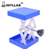 Laboratory Lifting Platform Stand Rack Scissor Lab Jack 100x100mm ( 4''X 4'' ) By Plastic And Resistant Stainless Steel
