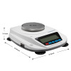 200g 300g 1mg Accuracy Precision Lab Scale Electronic Analytical Balances Compact Food Kitchen Balance Counting Range