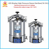 IKEME Laboratory High Temperature Steam Sterilizer 18L 24L Portable Autoclave Pressure Steam LED Display Automation