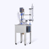 ZOIBKD Laboratory Equipment 10L~50L Single Layer Glass Reactor Lab Chemical Reactor With Heating Device (110V/220V )